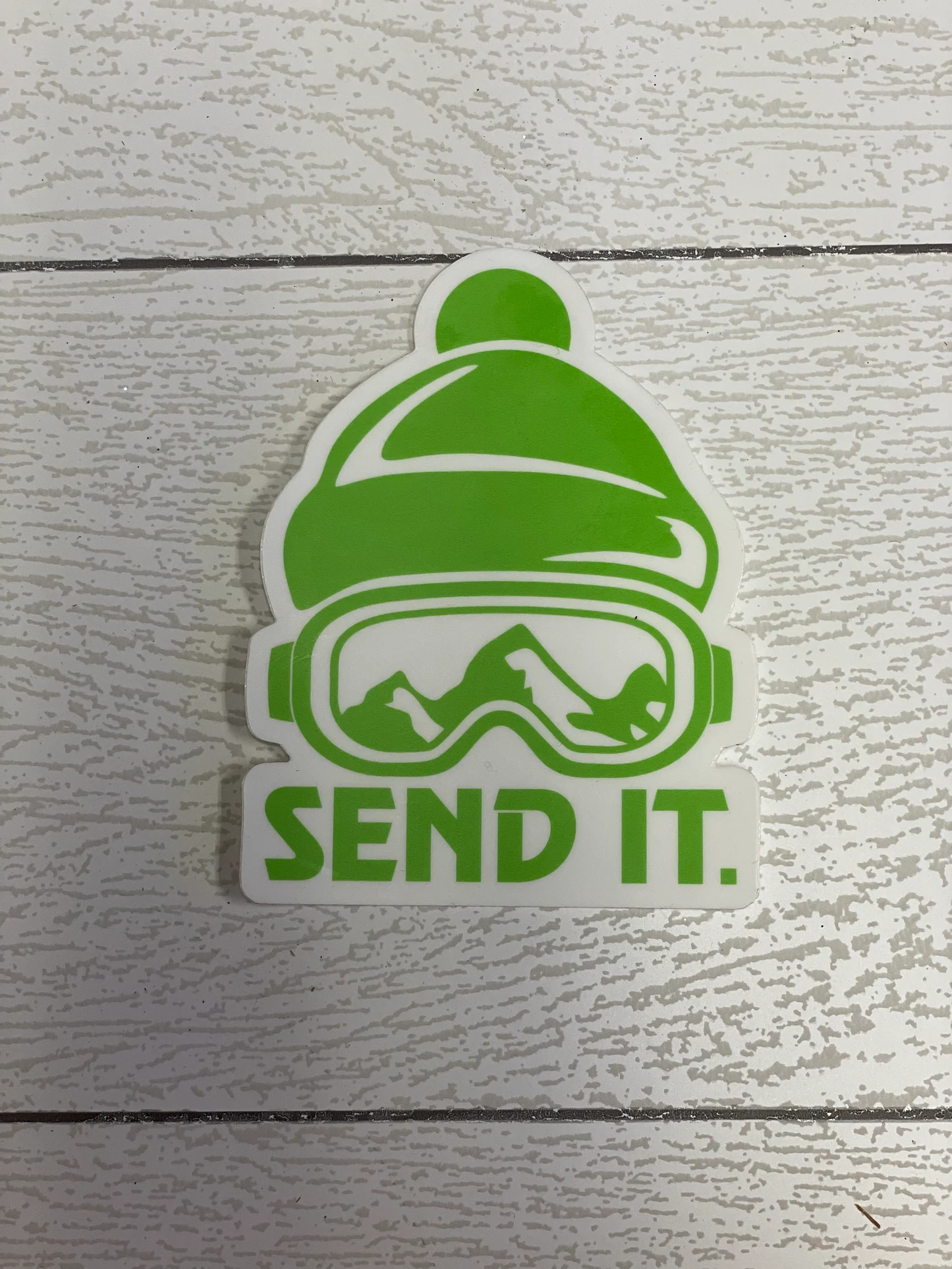 send it vinyl sticker