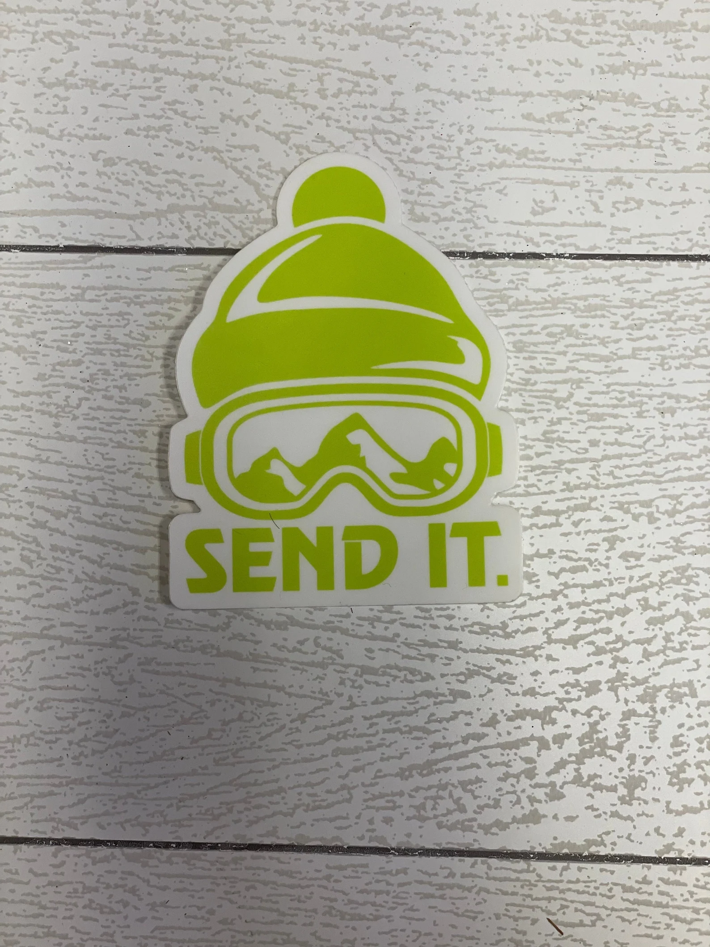 send it vinyl sticker