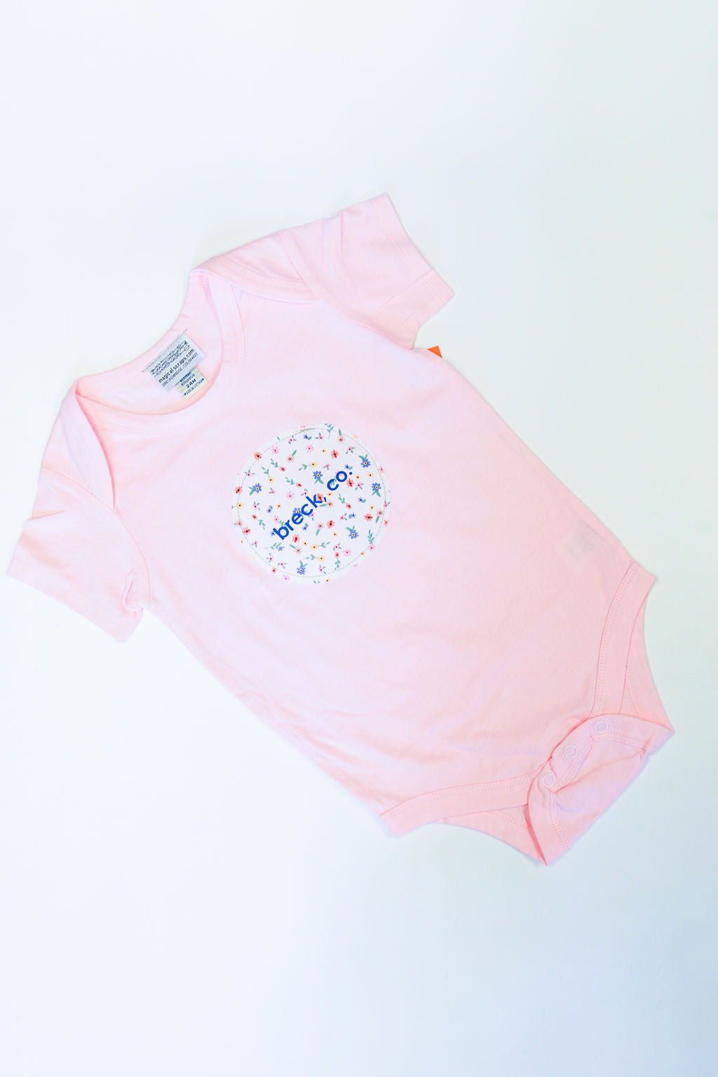 Light Pink Short Sleeve Onsie