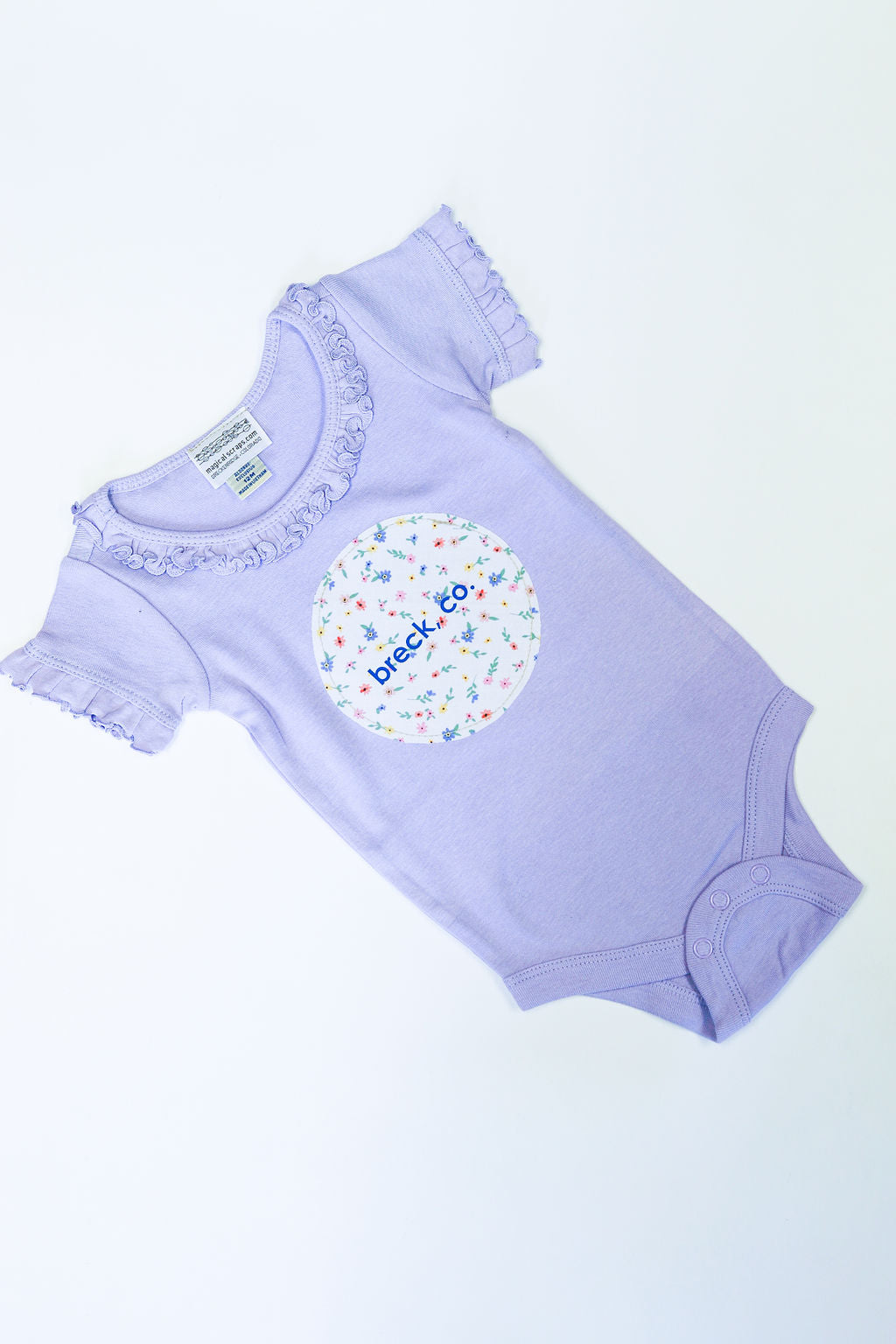 Lavender Ruffle Onsie
