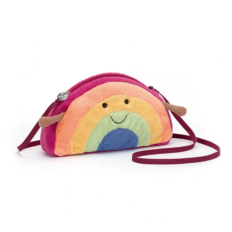 amusable rainbow bag jellycat